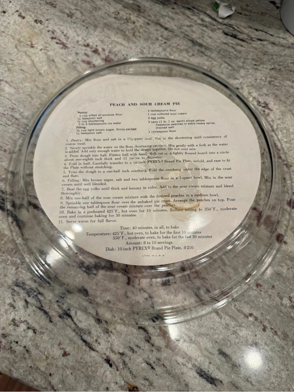 Vintage PYREX 10